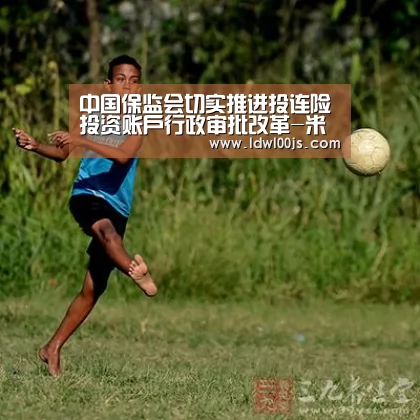 中国保监会切实推进投连险投资账户行政审批改革-米兰·(milan)中国官方网站(图1) 米兰